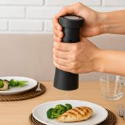 Lucande LED-Pfefferstreuer Pepper, dunkelgrau, Akku, IP44