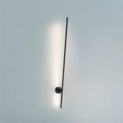 PURE Grafo LED-Wandleuchte, schwarz