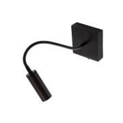 Wandlampe Ojos, anthrazit, Leselampe, verstellbar, 33 cm, G9