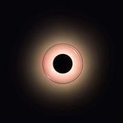 MARSET LED-Wandleuchte Aura, Ø 18 cm, On/Off, kupfer