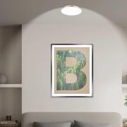 LED-Deckenleuchte Kaida nickel matt, Ø 30 cm, EEK A, 4.000 K