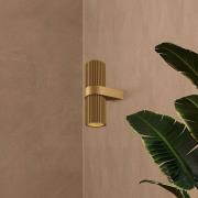 Wandleuchte DYNAMICS, goldfarben, Höhe 23 cm, Metall up/down