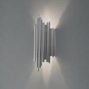 Wandleuchte Reis, chrom, Metall, Höhe 50 cm