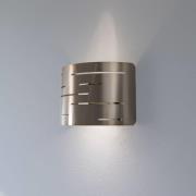 Wandleuchte Oisin, goldfarben, Metall, Höhe 22 cm, E27