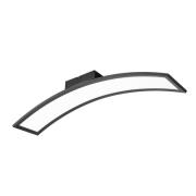 LED-Deckenleuchte Sigma, schwarz, 3000 K, 2600 lm, Metall