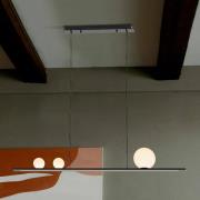 LED-Pendellampe Mila, schwarz, Länge 120 cm, Metall