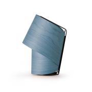LZF Tischlampe Tiny, blau, Höhe 22 cm, Holzfurnier