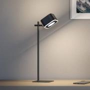 Paulmann LED-Akku-Tischlampe Varia, schwarz, 37 cm dim CCT