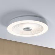 Paulmann LED-Deckenlampe Volea, weiß/silber Ø 40 cm IP44 dim
