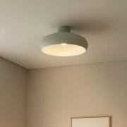 Lindby Deckenleuchte Elover, hellgrün, Ø 45 cm, Eisen