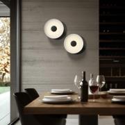 LED-Deckenlampe Basin_P, schwarz, Metall, Ø 48 cm