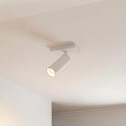 Arcchio Deckenstrahler Brinja Slim, weiß, 1-flg., GU10 MR11