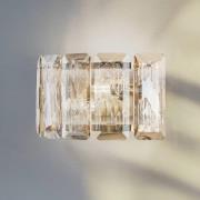 Wandlampe Orvin messing antik Breite 33 cm Glas/Metall 2-flg