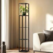 Lindby LED-Stehleuchte Birta, stehend, Regal, Höhe 155 cm