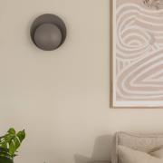 Globen Lighting Wandleuchte ORBIT, grau, Metall, Ø 30 cm