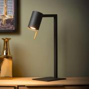 Schreibtischlampe Lesley, schwarz, Höhe 50 cm, Metall