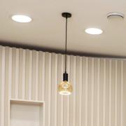 SEGULA Hängeleuchte Alix Wave, E27, Abhängung 200 cm