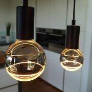 SEGULA Hängeleuchte Alix Wave, E27, Abhängung 100 cm