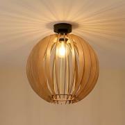 Deckenleuchte Clay, Ø 40 cm, Birkensperrholz, E27