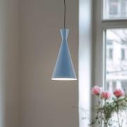 Hängeleuchte Tom, hellblau, Metall, Ø 19 cm, E27