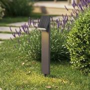 Prios LED-Solarwegeleuchte Lestor, anthrazit, dimmbar, IP65