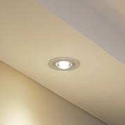 Lindby Einbauleuchte Jyla, weiß matt, Ø 13 cm, GX53