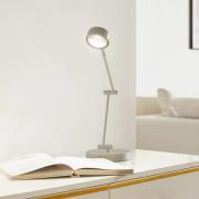 Lindby Tischleuchte Jyla, 36 cm, weiß matt, GX53, flexibel