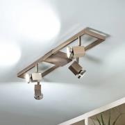 Vierflammiger LED-Deckenstrahler Zeraco