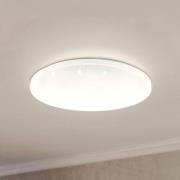 LED-Deckenlampe Frania-S m. Kristalleffekt Ø 43cm