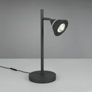 LED-Tischlampe Romeo, Höhe 40 cm, schwarz, Metall, CCT