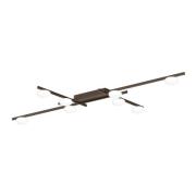 WEVER & DUCRÉ LED-Deckenlampe Perlez Grid 1.0 bronze 927