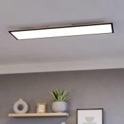 Tischleuchte Maccles in Schwarz mit Holz