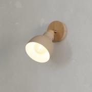 Wandleuchte Arrecife sand/Holzoptik