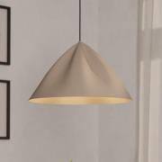 Hängeleuchte Podere, sandfarben, Ø 42,5 cm, Stahl