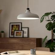 Hängeleuchte Matlock, Ø 38 cm, grau/schwarz, Stahl