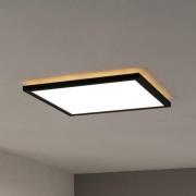 EGLO connect LED-Deckenlampe Rovito-Z, schwarz, 39 x 39 cm