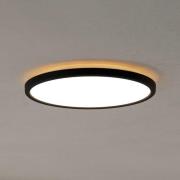 EGLO connect LED-Deckenlampe Rovito-Z, schwarz, Ø 30 cm