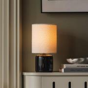 Globen Lighting Tischlampe Florian, weiß/schwarz, Höhe 39 cm