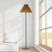 LE KLINT Stehleuchte LK 334, hellbraun, Papier, Höhe 155 cm