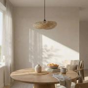 Lindby Hängeleuchte Eleane, Bambus, natur, Länge 50 cm, E27