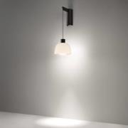 Bover LED-Wandleuchte Drep A/01, opalweiß, Glas, 2.700 K