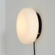 GEJST Wandleuchte OPA, Opalglas, G9, Kabel/Stecker/Schalter