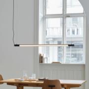 GEJST Hängelampe Radent, schwarz, Länge 70 cm, G13 LED