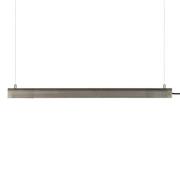 GEJST Hängeleuchte Radent, stahlgrau, Länge 70 cm, G13 LED
