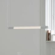 GEJST Hängeleuchte Radent, weiß, Länge 70 cm, G13 LED