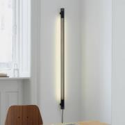 GEJST Wandleuchte Radent, schwarz, Höhe 135 cm, G13 LED