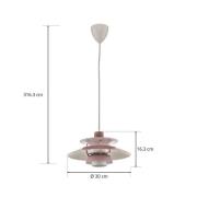 Louis Poulsen PH 5 Mini - Hängeleuchte, rosa