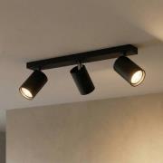 Philips myLiving Kosipo Spot GU10 schwarz 3-fl.