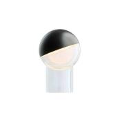 FRANDSEN LED-Akku-Tischlampe Pila, schwarz, 20 cm, dimmbar