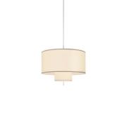 NEW WORKS Pendelleuchte Margin, Ø 70 cm, weiß, E27